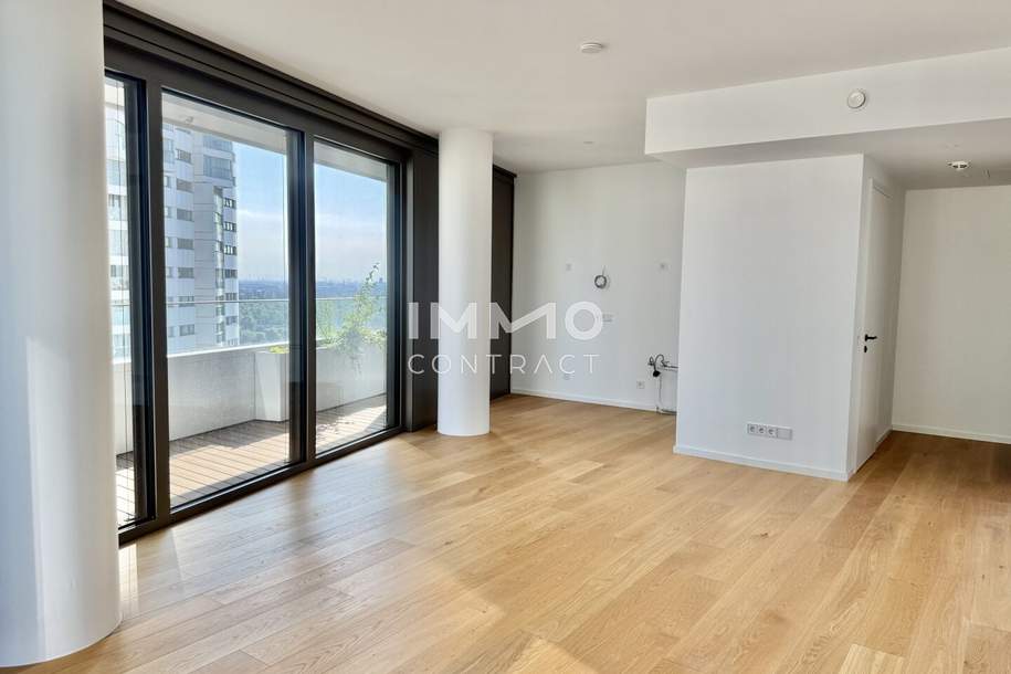 Höchste Wohnkultur: 2 Zimmer Highlight in DANUBEFLATS inkl. Wellness, Gym and Pool, Wohnung-kauf, 595.000,€, 1220 Wien 22., Donaustadt