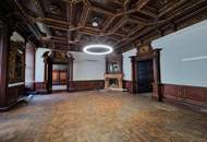REPRÄSENTATIVE UND GROSSZÜGIG ANGELEGTE BÜRO- UND WOHNFLÄCHEN IN DEN PRUNKRÄUMEN, DER BELETAGE EINES FRÜHBAROCKPALAIS IN ZENTRALER INNENSTADTLAGE, CA. 200 METER VOM STEPHANSPLATZ ENTFERNT