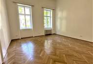 MÖLLWALDPLATZ, U1-NÄHE, 164 m2 Büro oder Kanzlei, 4 Zimmer, Wohnküche, 2 Bäder, Extraküche, teilsaniert, 1. Liftstock, Belvedere-Nähe