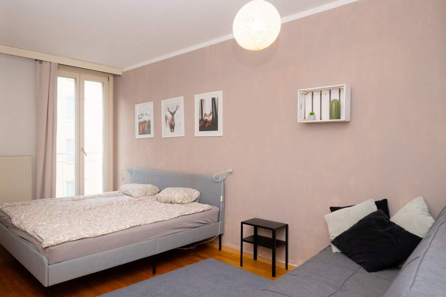 Ihre Top-Anlage: Gut geschnittene, möblierte Wohnung in Ruhelage; freie Miete möglich, Wohnung-kauf, 274.000,€, 1100 Wien 10., Favoriten