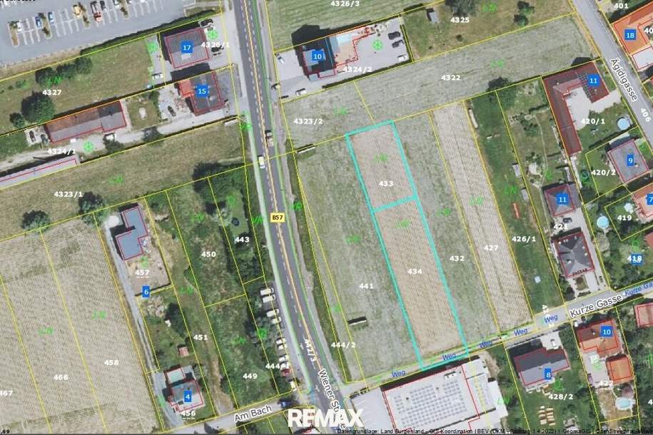 Baugrundstück ca. 1.909 m² in Stegersbach, Südburgenland – Top Lage, Grund und Boden-kauf, 114.548,€, 7551 Güssing