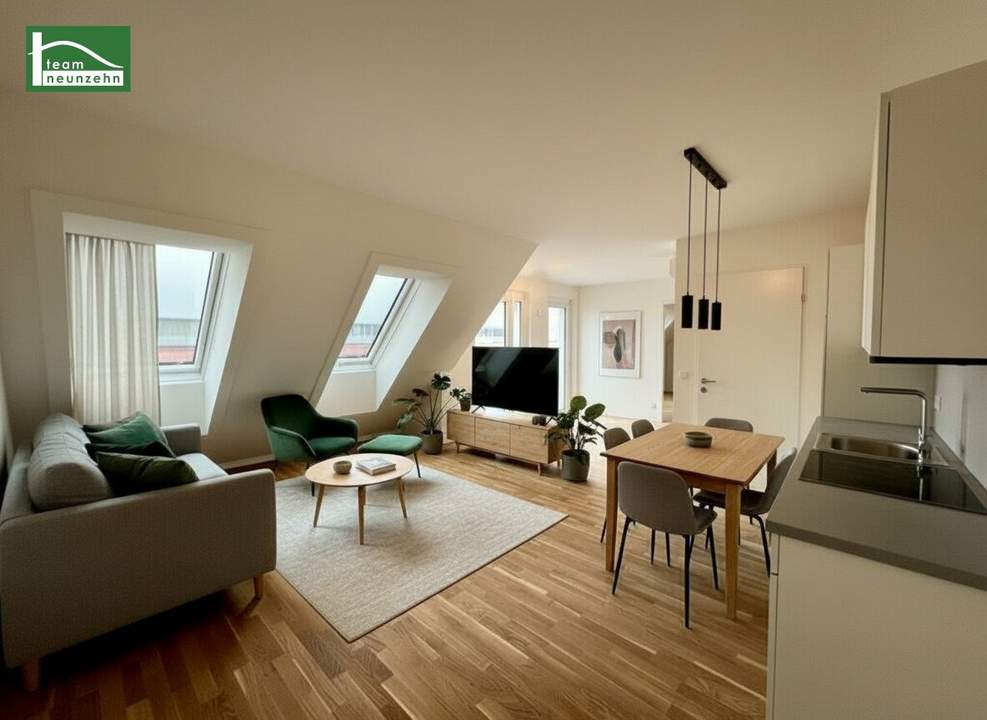 Klimatisierte Wohnung im 6. OG mit Weitblick-Terrasse! Erst 2024 erbaut!