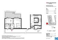 Helle 2 Zimmerwohnung mit großzügiger Terrasse!