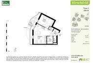 Die Geräumige - 2.Zimmer mit Balkon zum Ausbreiten in begehrter Grün-Ruhelage - Provisionsfrei im "Hirschfeld"