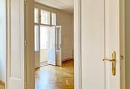 Unbefristete, stilvolle 4- Zimmer Altbauwohnung in der Siebensterngasse