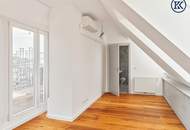Luxus-Dachgeschosswohnung mit Galerie und zwei Terrassen in bester Lage des 9. Bezirks