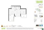 VILLAGE IM DRITTEN | KLIMATISIERTE 2-ZIMMER WOHNUNG MIT 2 FREIFLÄCHEN