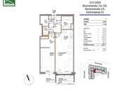Moderner Wohnkomfort in idealer Lage des 21. Bezirks - Helle 2-Zimmer-Wohnung mit Loggia, Balkon und begehbarem Schrankraum!
