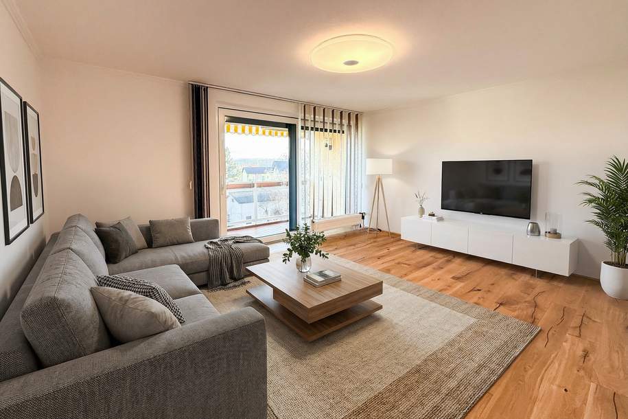 3-Zimmer-Wohnung: Lichtdurchflutetes Wohnglück mit perfekter Raumaufteilung | Oberndorf bei Salzburg, Wohnung-kauf, 344.900,€, 5110 Salzburg-Umgebung