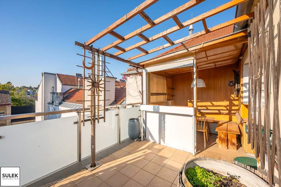 Bastiengasse 15: 3-Zimmer-DG-Wohnung mit separater Küche & gemütlicher, sonniger Terrasse, Wohnung-kauf, 450.000,€, 1180 Wien 18., Währing