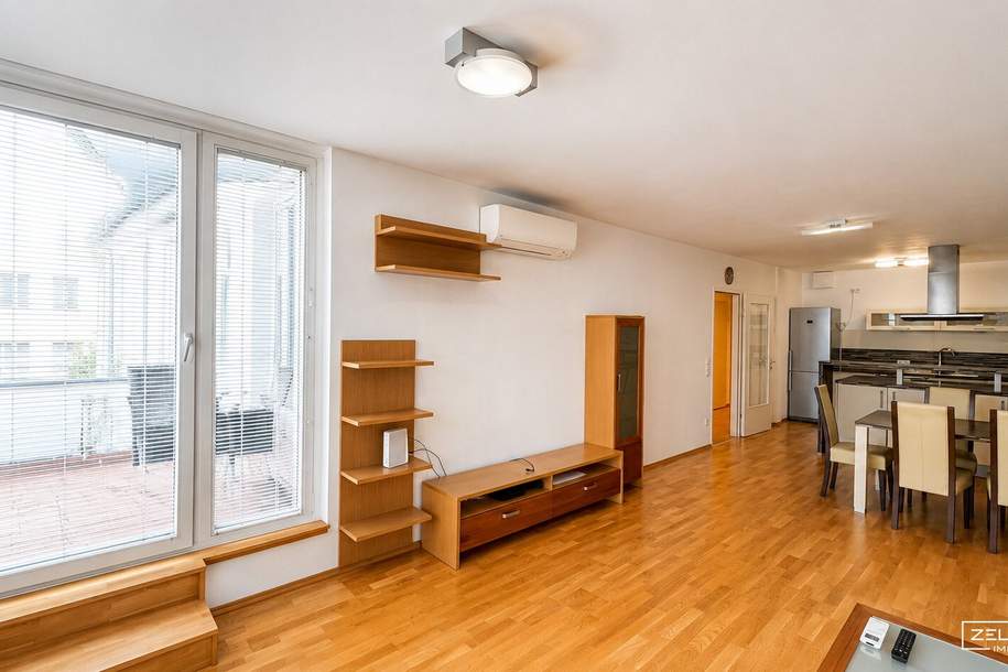 großzügige Terrassenwohnung mit Garage und außergewöhnlich viel Stauraum | ZELLMANN IMMOBILIEN, Wohnung-kauf, 375.000,€, 1100 Wien 10., Favoriten
