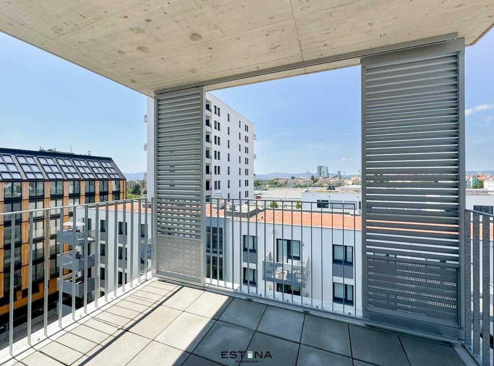 Pärchenwohnung mit Weitblick und perfektem Grundriss - Nähe Erholungsgebiet Wienerberg