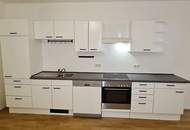 LORYSTRASSE, U3-Nähe, 61 m2 Neubau mit 80 m2 Terrasse, Wohnküche, 1 Zimmer, Duschbad, Parketten, 1. Liftstock