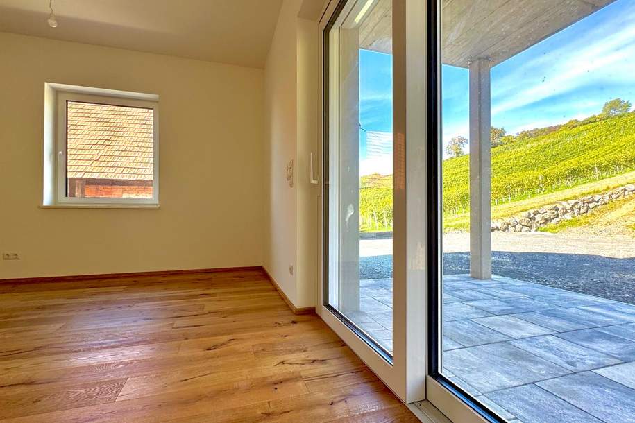 Barrierefreie 3-Zimmer Wohnung mit Terrasse inmitten der Weinberge von Klöch - Erstbezug!, Wohnung-kauf, 284.000,€, 8490 Südoststeiermark