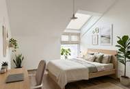 360° Wienblick - inklusive: Sanierte DG-Maisonette, ca. 127 m2 + 3 Freiflächen - 8 Minuten zur City (U1)