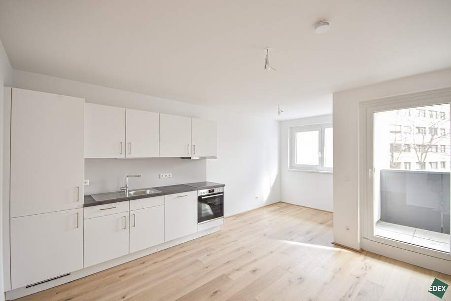 Ab Dezember: Moderne 2-Zimmer Wohnung mit Loggia, Wohnung-miete, 999,00,€, 1140 Wien 14., Penzing