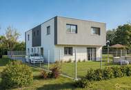 182 m² GARTENPARADIES FÜR DIE GANZE FAMILIE. WIENERBERGER-NEUBAU-HAUS . PROVISIONSFREI für den Käufer.