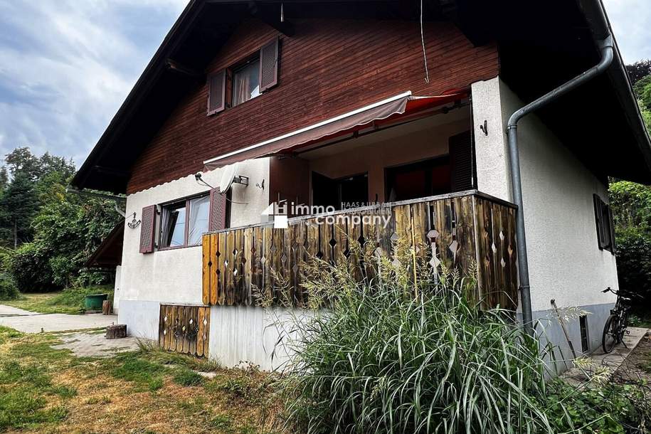 Versteckte Oase am Wörthersee – Ihr Einfamilienhaus mit Potential um 395.000 €, Haus-kauf, 395.000,€, 9212 Klagenfurt Land