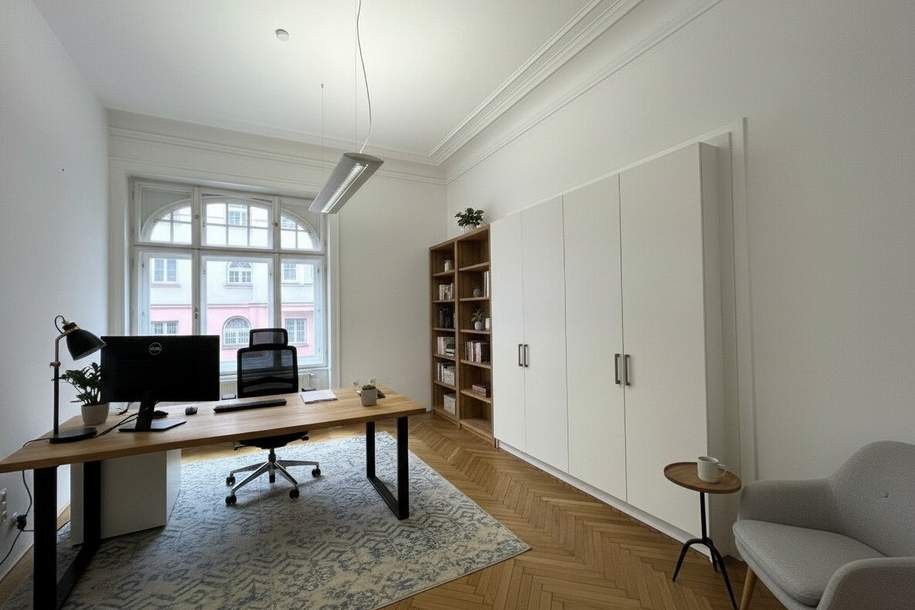 Repräsentative und perfekt aufgeteilte Bürofläche in zentraler Lage mit hervorragender Anbindung, 1030!, Gewerbeobjekt-miete, 3.878,40,€, 1030 Wien 3., Landstraße