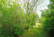 Grünruhelage: Baugrund mit Abbruchhaus zwischen Hanusch KH und Flötzersteig