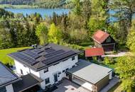 STARTPREIS! Luxuriöse Doppelhaushälfte mit Pool und Seeblick in Fuschl