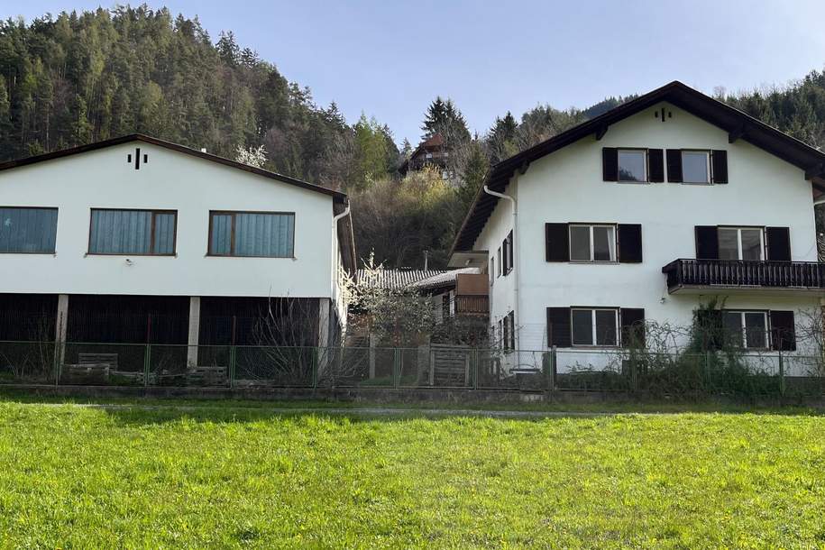 Preisreduktion! Wohnhaus mit stillgelegter Tischlerei in Pernegg - Sanierungsbedarf - großes Potenzial, Haus-kauf, 230.000,€, 8132 Bruck-Mürzzuschlag