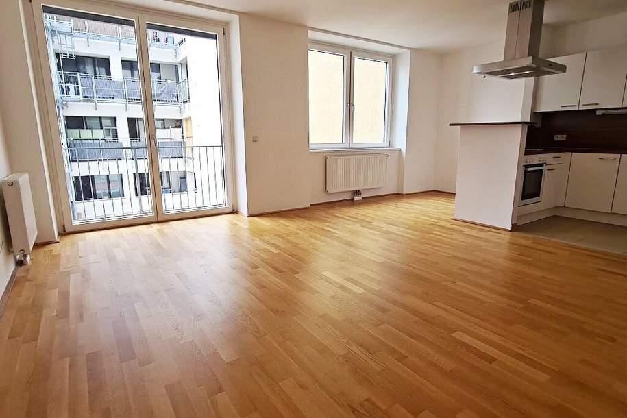U1-NÄHE, gepflegte 68 m2 Neubau inkl. 4 m2 Loggia, 2 Zimmer, Wannenbad, Parketten, 2. Liftstock, Humboldtgasse, Wohnung-miete, 1.231,92,€, 1100 Wien 10., Favoriten