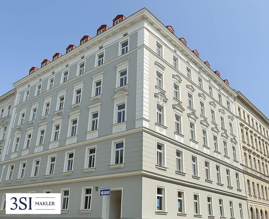 Erstklassig – 2-Zimmer-Erstbezug im stilvollen Altbau
