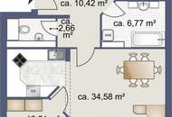 Moderne 4-Zimmer Wohnung mit Loggia &amp; Komfortausstattung – Wohnen auf hohem Niveau im Zentrum von Ebenthal