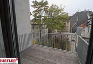 Dachgeschoss-Wohntraum - 3-Zimmer mit Balkon - Nähe Kutschkermarkt
