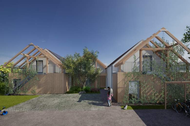 Jetzt bewerben! Cooles Projekt für Best Ager, Singles oder kleine Familien!, Haus-kauf, 2700 Wiener Neustadt(Stadt)