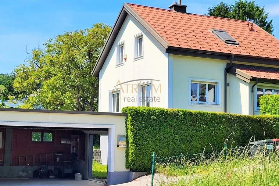Idyllisches Einfamilienhaus mit Weitblick (Südhang), am unteren Ölberg/Klosterneuburg!, Haus-miete, 2.596,00,€, 3400 Tulln