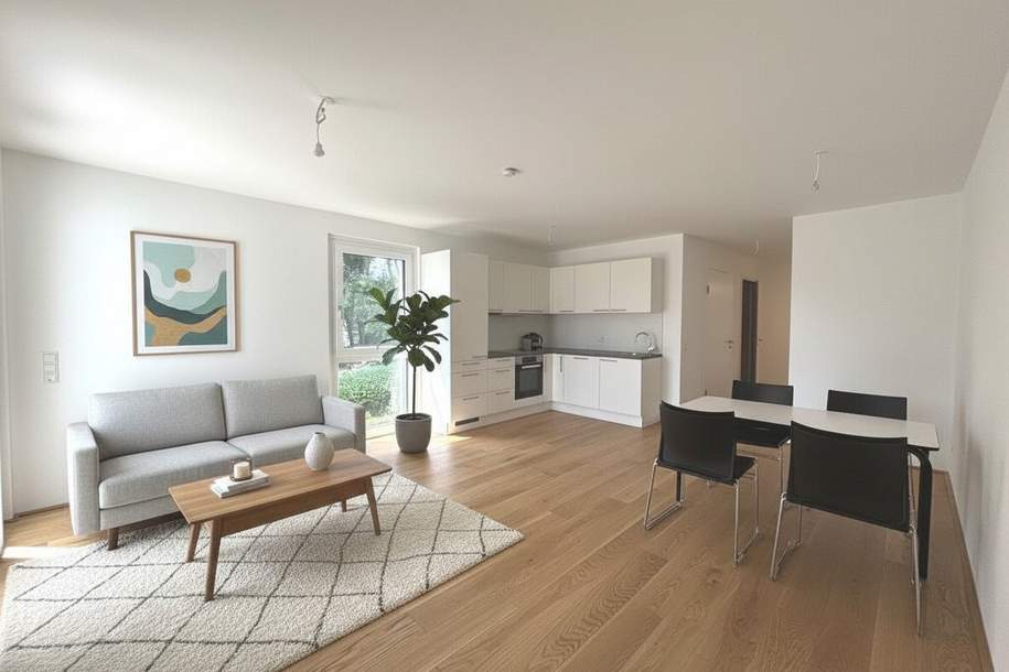 1140! Sonnige Gartenwohnung zum Kauf! PROVISIONSFREIER ERSTBEZUG!, Wohnung-kauf, 435.000,€, 1140 Wien 14., Penzing