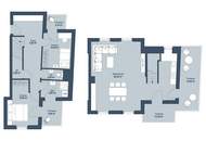 Alle guten Dinge sind 3 - Exklusives Maisonette-Apartment mit 3 Terrassen