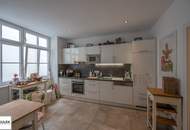 Ab 15.7.26: ruhig gelegene und modern ausgestattete Altbau-Wohnung mit hofseitiger Loggia