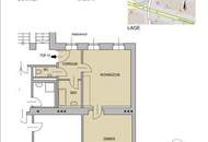 Stilvolle Altbauwohnung in der Josefstadt – 2 Zimmer mit genehmigtem Balkon