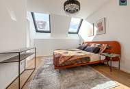 Erstbezug: Luxuriöse Dachgeschoss Wohnung auf einer Ebene mit Balkon in Währinger Toplage! Klimatisiert, Smart-Home!