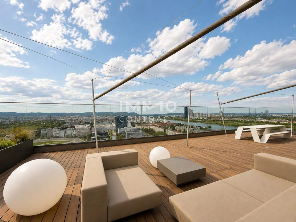 Provisionsfrei & NEU: Hochhaus mit Concierge, Gym, Sauna, Pool, Dining-Room uvm.