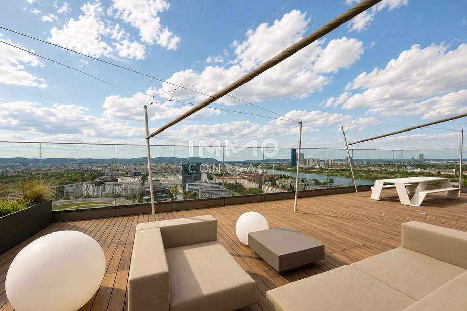 Provisionsfrei &amp; NEU: Hochhaus mit Concierge, Gym, Sauna, Pool, Dining-Room uvm., Wohnung-kauf, 780.100,€, 1020 Wien 2., Leopoldstadt