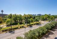 Gut geschnittene, modernisierte 4 Zimmer Wohnung mit Fernblick beim Schweizergarten - ab 1.9. beziehbar!