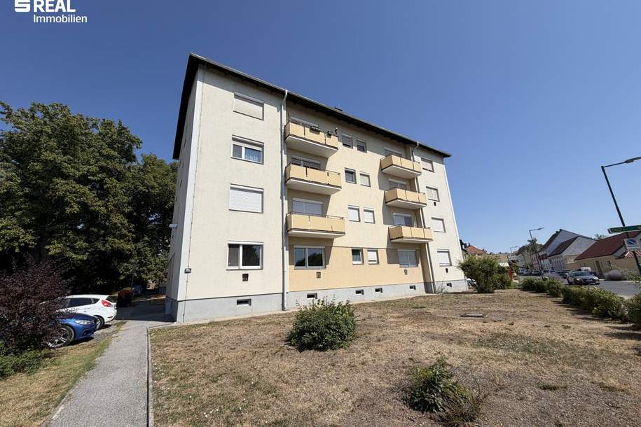 gepflegte 2 Zimmer-Wohnung, ca. 46 m² Besichtigungstermin: Freitag, 14.08.2026 um 17:30 Uhr Terminreservierung erwünscht!, Wohnung-kauf, 135.000,€, 2130 Mistelbach