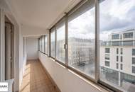 ab sofort beziehbar: 4-Zimmer-Wohnung mit großer Loggia nahe Donauinsel & Millennium City (WG geeignet)