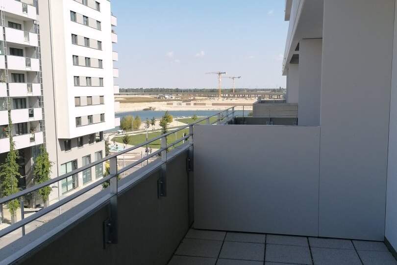 Wohnung mit Seeblick - Wunderschöne 2 Zimmerwohnung bei U2 Seestadt, Wohnung-miete, 975,00,€, 1220 Wien 22., Donaustadt