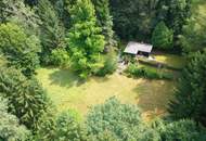 Sonniges Grundstück mit Jagdhütte in idyllischer Alleinlage in Oberweißenbach, Feldbach!