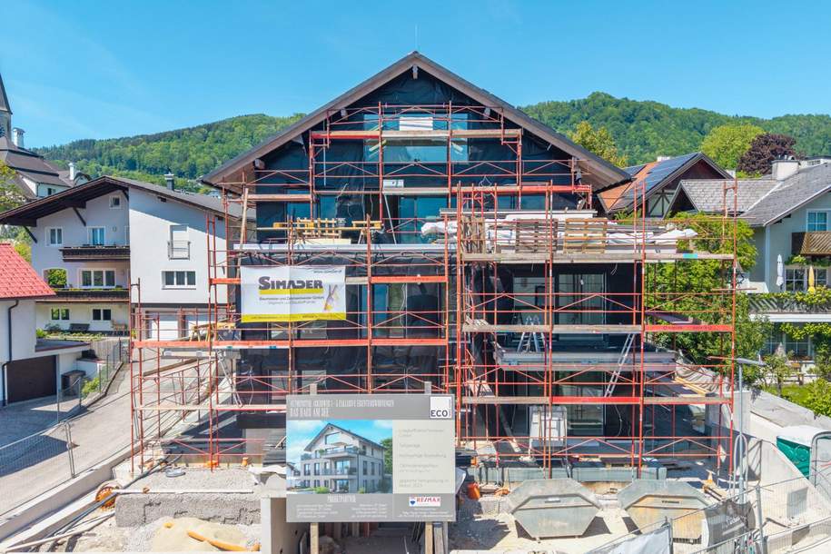 in 2 Minuten am See und im Zentrum - Haus am See - Neubauwohnung in Altmünster, Wohnung-kauf, 424.000,€, 4813 Gmunden