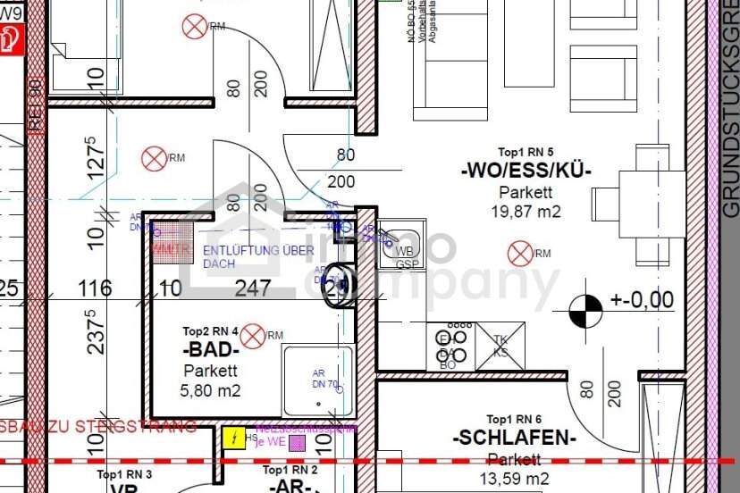 3-Zimmer-Eigentumswohnung in Mannersdorf/Leithagebirge zu verkaufen!, Wohnung-kauf, 239.000,€, 2452 Bruck an der Leitha