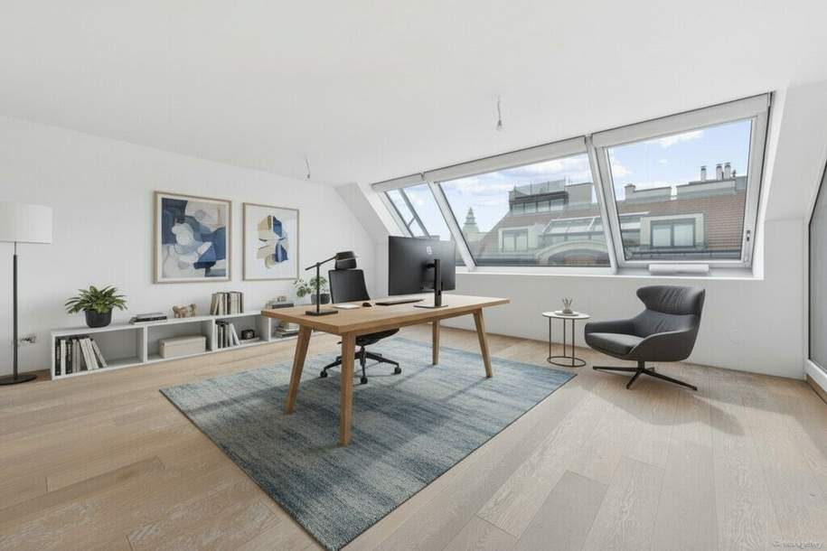 2 Raum Büro mit Terrasse in der Kandlgasse, Gewerbeobjekt-kauf, 700.000,€, 1070 Wien 7., Neubau