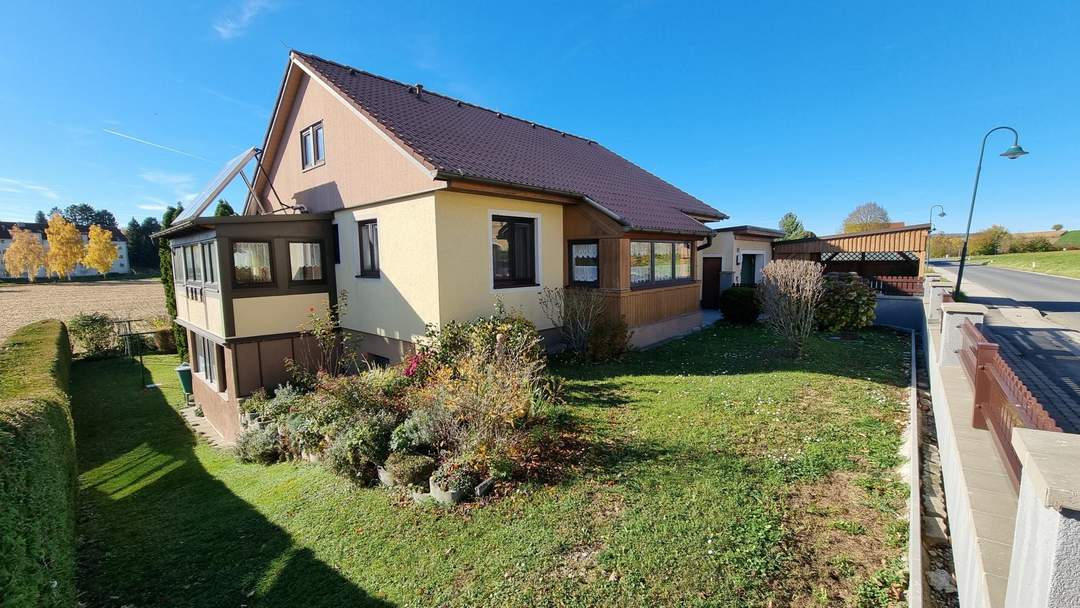 Einfamilienhaus mit Gartenidylle in St. Margarethen an der Sierning