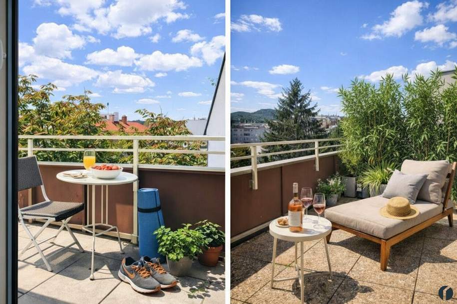 Frühstück im Osten. Sundowner im Westen. – Die sichere Starterwohnung in Wien., Wohnung-kauf, 229.000,€, 1210 Wien 21., Floridsdorf