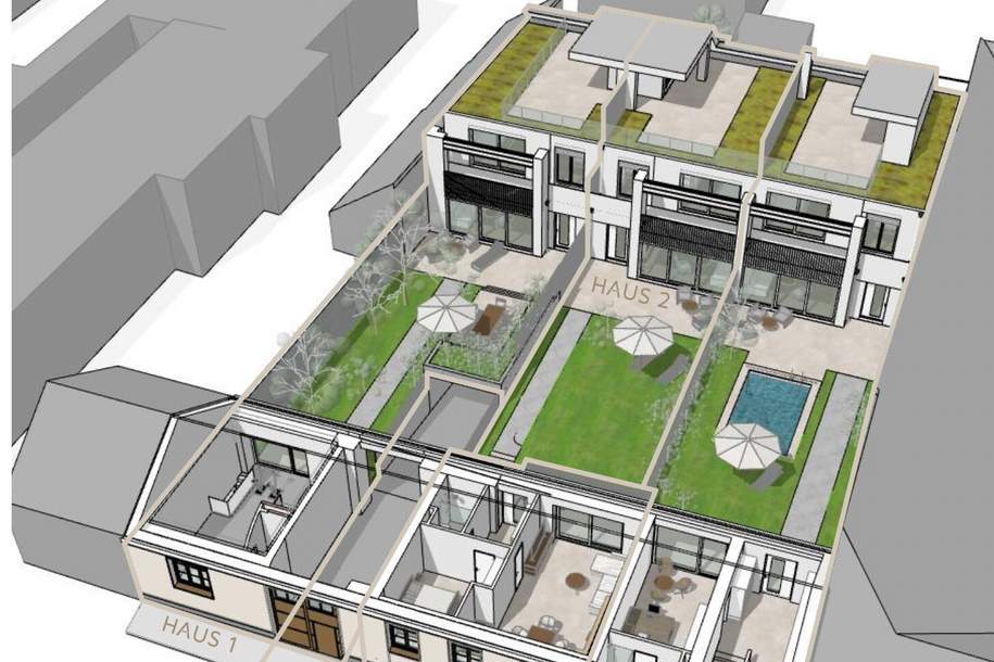 DAS GUTSCHI - TOWNHOUSE EH2, Haus-kauf, 1.650.000,€, 2352 Mödling